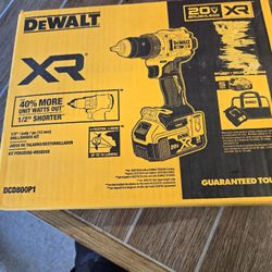 Dewalt Drill Set New 
