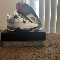 Retro Jordan Four Cement Sz 12 🔥🔥🔥