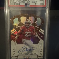 2020 Chronicles Draft Crown Picks Holo Jonathan Taylor Auto/25 