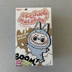 Pop Mart Labubu The Monsters Exciting Macaron Vinyl Plush Pendant Single Blind Box