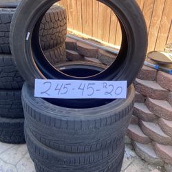 245. 45 R20