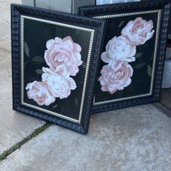 Rose Wooden Frames. 15.5x19.5in