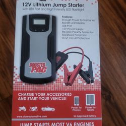 Booster Pac Jump Starter