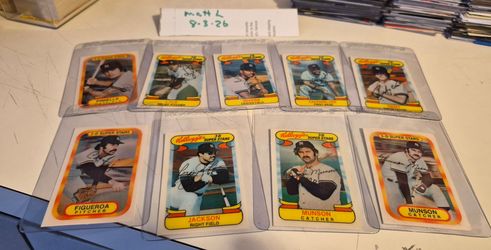 Yankees kellogs cards
