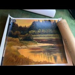 Canvas Painting Not Framed