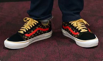 Vegas Golden Knights Vans Shoes