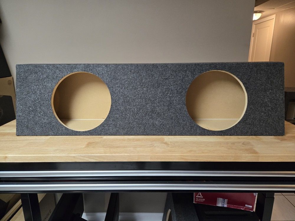 Brand New 12" Slim Sealed Subwoofer Enclosure