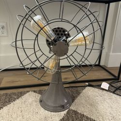 Antique Inspired Fan Light