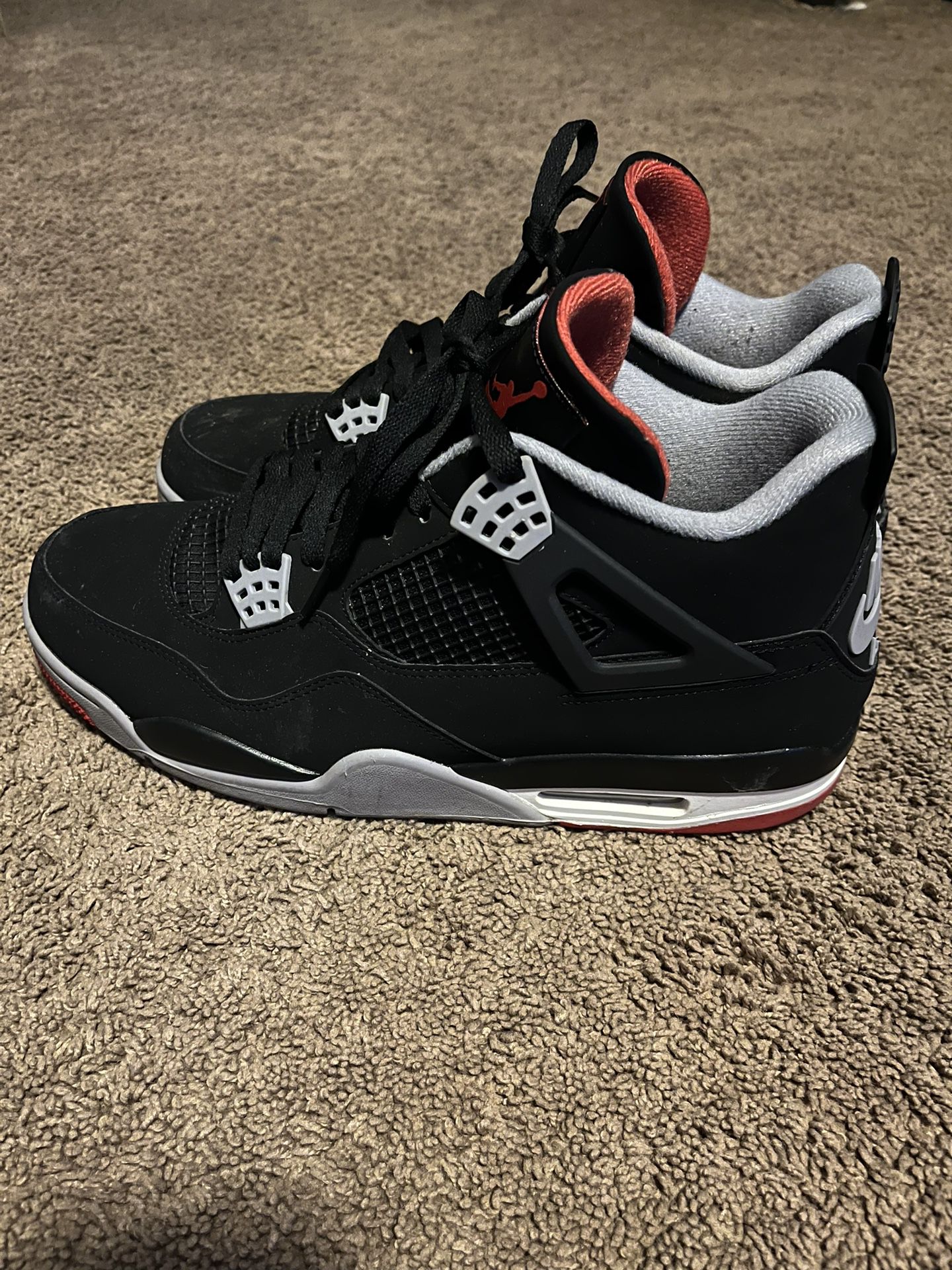 Size 13- OG Jordan 4 Breds (No Box)