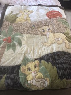 Lion King Crib Set