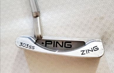 PING Redwood 303SS ZING Milled Putter – Black Dot