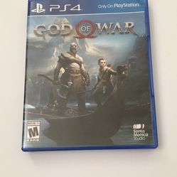 God Of War PS4 Game Brand New 
