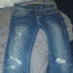 True Religion Men's Straight Leg Jeans