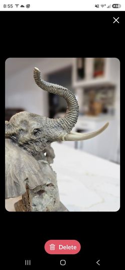 Mill Creek Studios MCSI African Melody Elephant Bust 38(contact info removed) Thailand