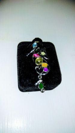 Seahorse brooch/pin