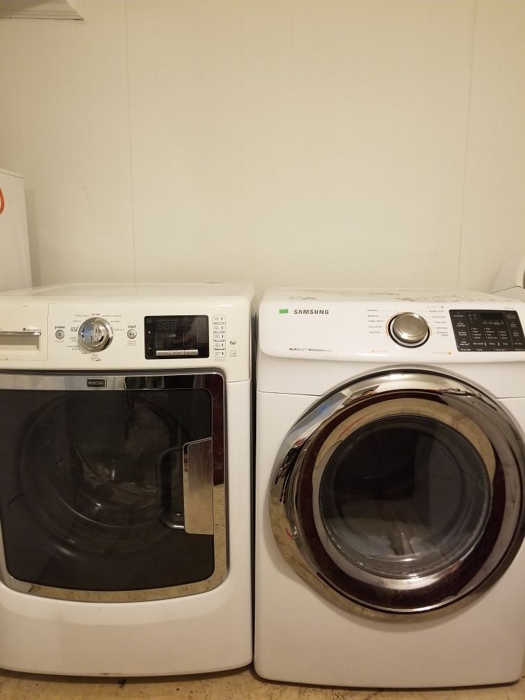 Maytag maxima washer and samsung dryer