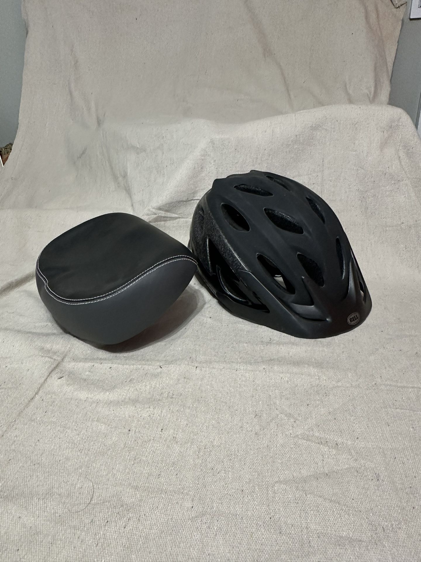 Bike Helmet & Bike Seat Combo