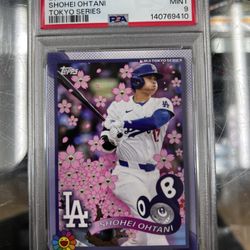 2025 Topps Murakami Shohei Ohtani Tokyo Series PSA 9