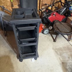 Salón Trolley Cart With Wheels 