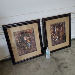 Frames, Lion & Elephant  (2)