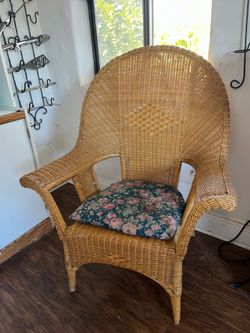 Wicker Chair For Sale