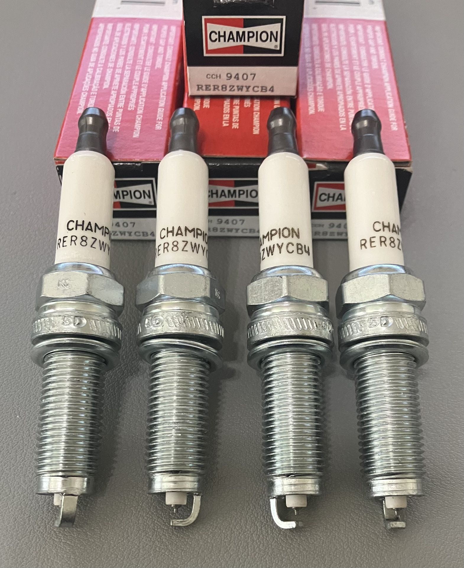 9407 RER8ZWYCB4 Champion | Iridium Spark Plugs 4pk