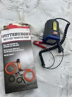 Transfer pump manual 12 V oil pump