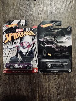 Hot Wheels Batman Spider-Man 