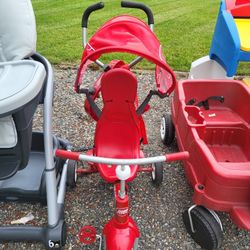 Kids Trike With Push Handle