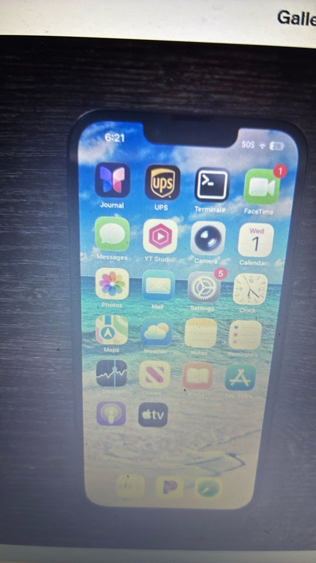 iPhone 16e 128gd Black Work great T-mobile
