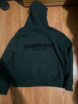 Essentials Fear Of God Hoodie Black Limo
