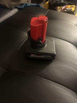 Milwaukee M12 High Output 5ah Battery.