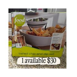 Food Network Chip & Dip Bowl Set 