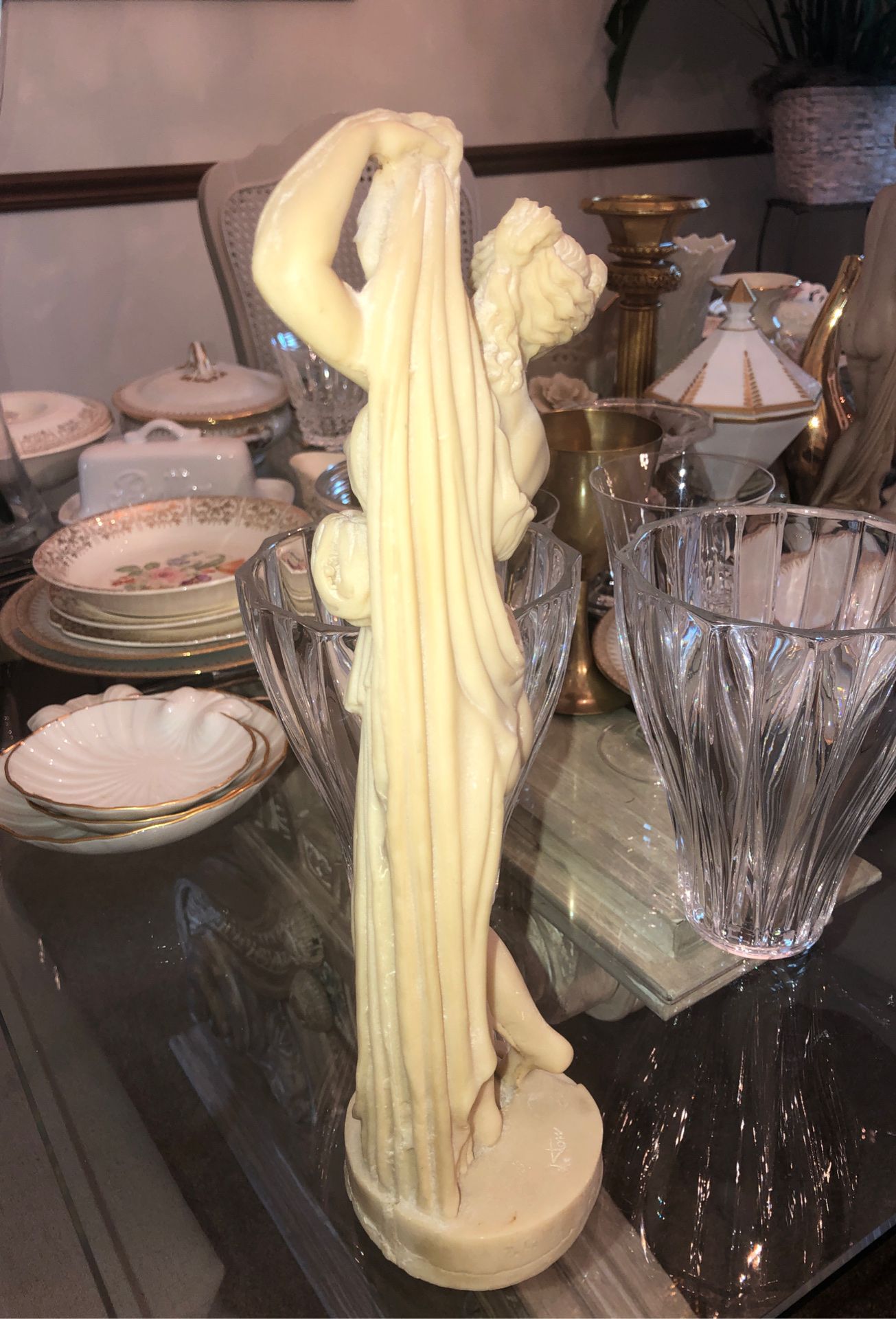 L.T.P.A.T. Feels Porcelain Sculpture of Aphrodite, engraved A. Rodin, Olympian, Greek, Roman, Gods, Turkish