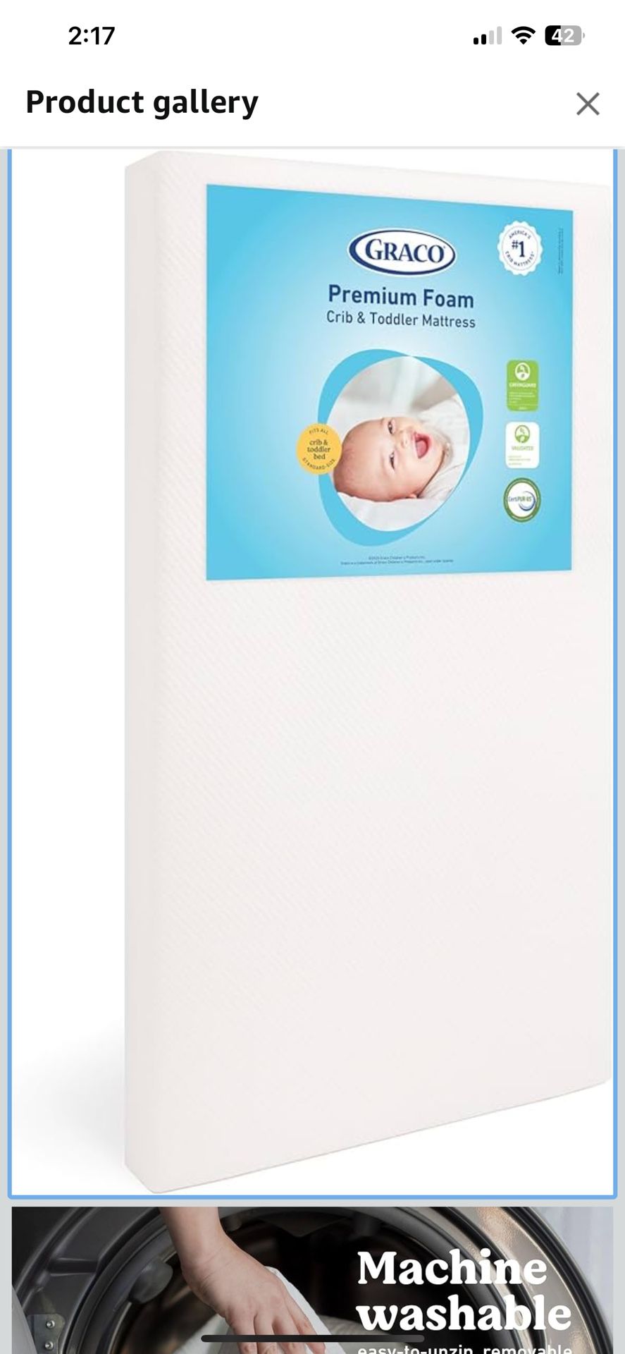 Graco Crib Mattress
