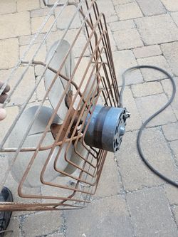 Attic fan pusher, new motor. FREE