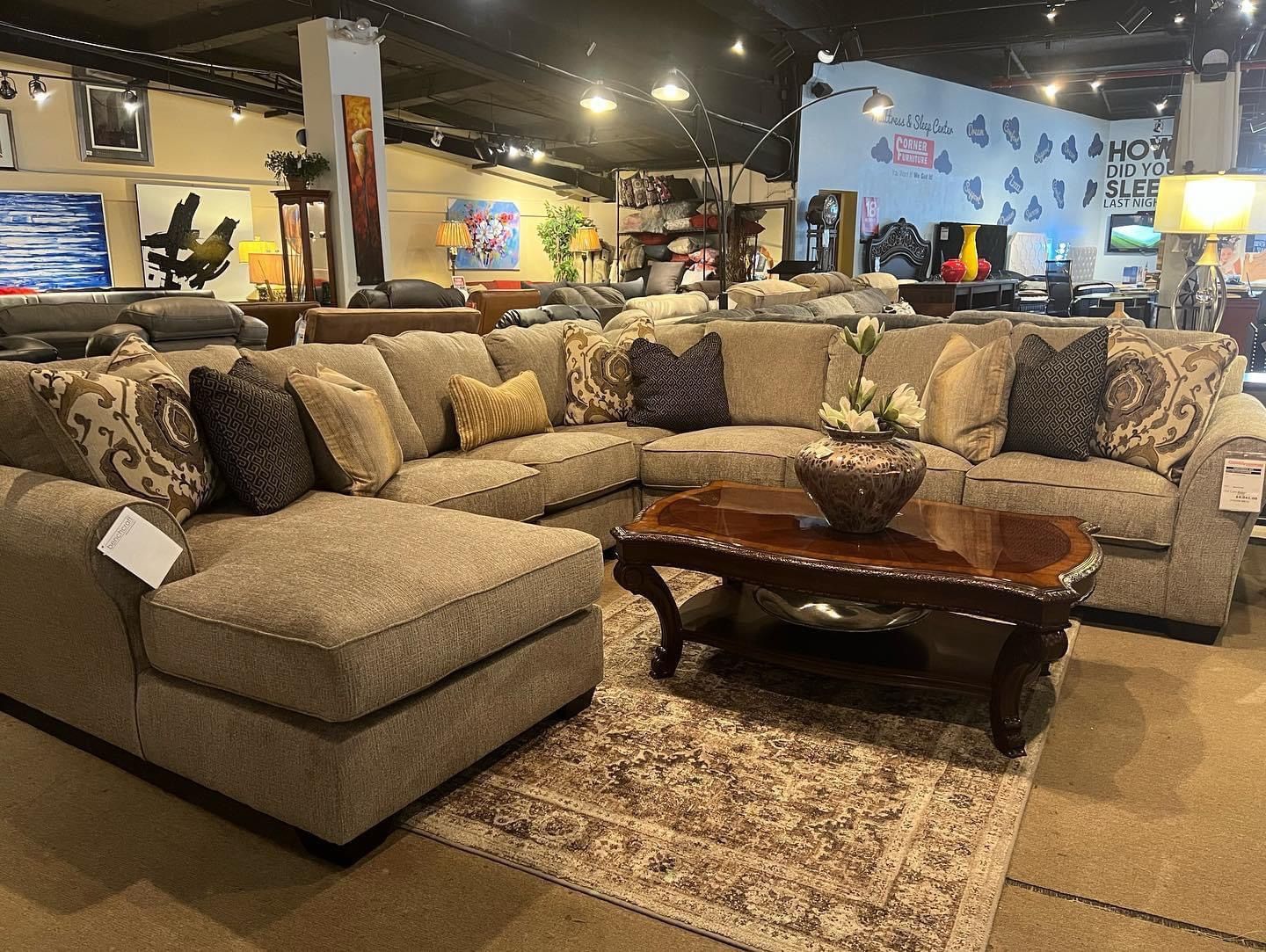 Sectional In Stock For Immediate Delivery