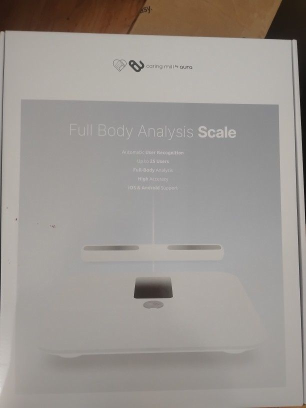 Aura Full Body Analysis Scale Max Weight 400 Ibs 