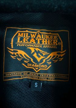 Milwaukee leather women's riding motorcycle jacket coat
