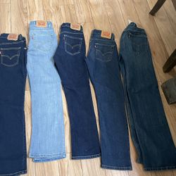 Boys Levi’s size 14 sone have adjustable waist  they almost look like  new 5  jeans $10 each 
