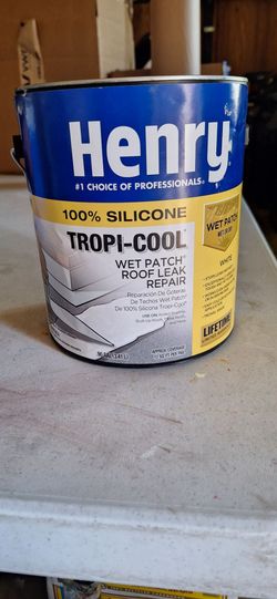 New roof wet patch roof leak repair gallon