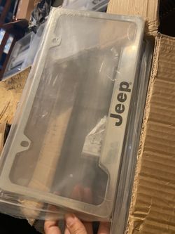 Jeep License Frame