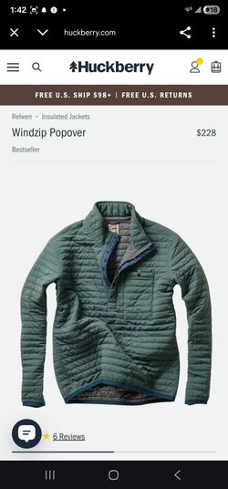 Men's Relwen Windzip Popover