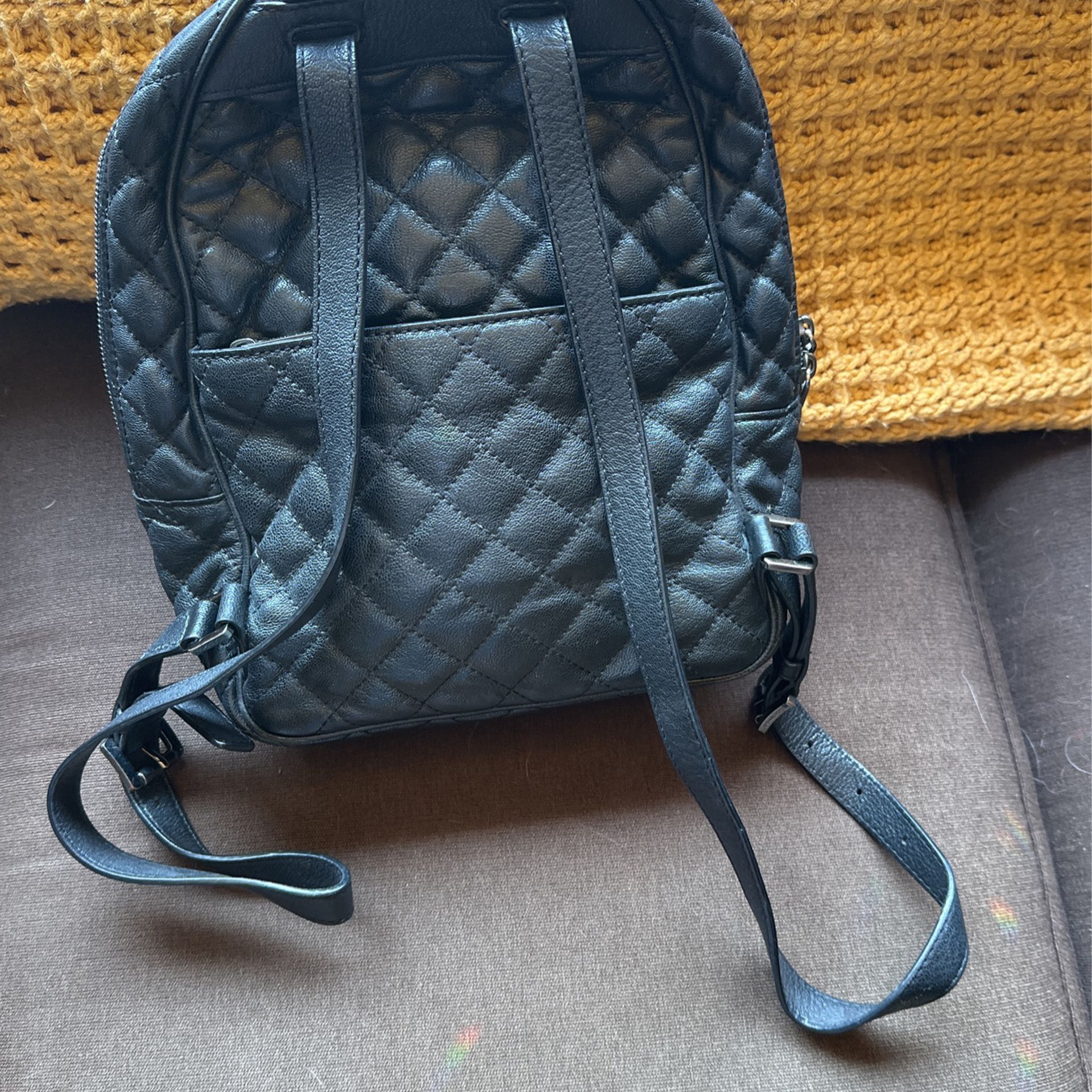 Michael Kors Rhea Black Backpack. for Sale in Pearland, TX - OfferUp