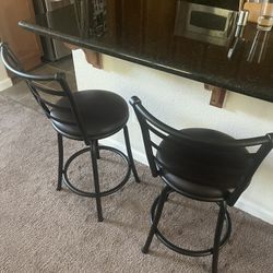Two Brand New Adjustable Barstools