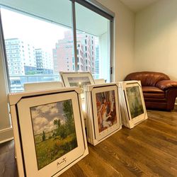 Misc pictures 28x22 framed art prints