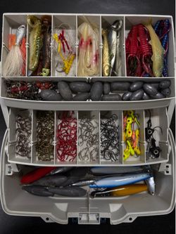 Fishing tackle haul