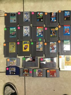 Nes, n64, snes games