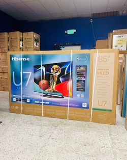 85 Inch Hisense ULED TV 4K mini led premium U7