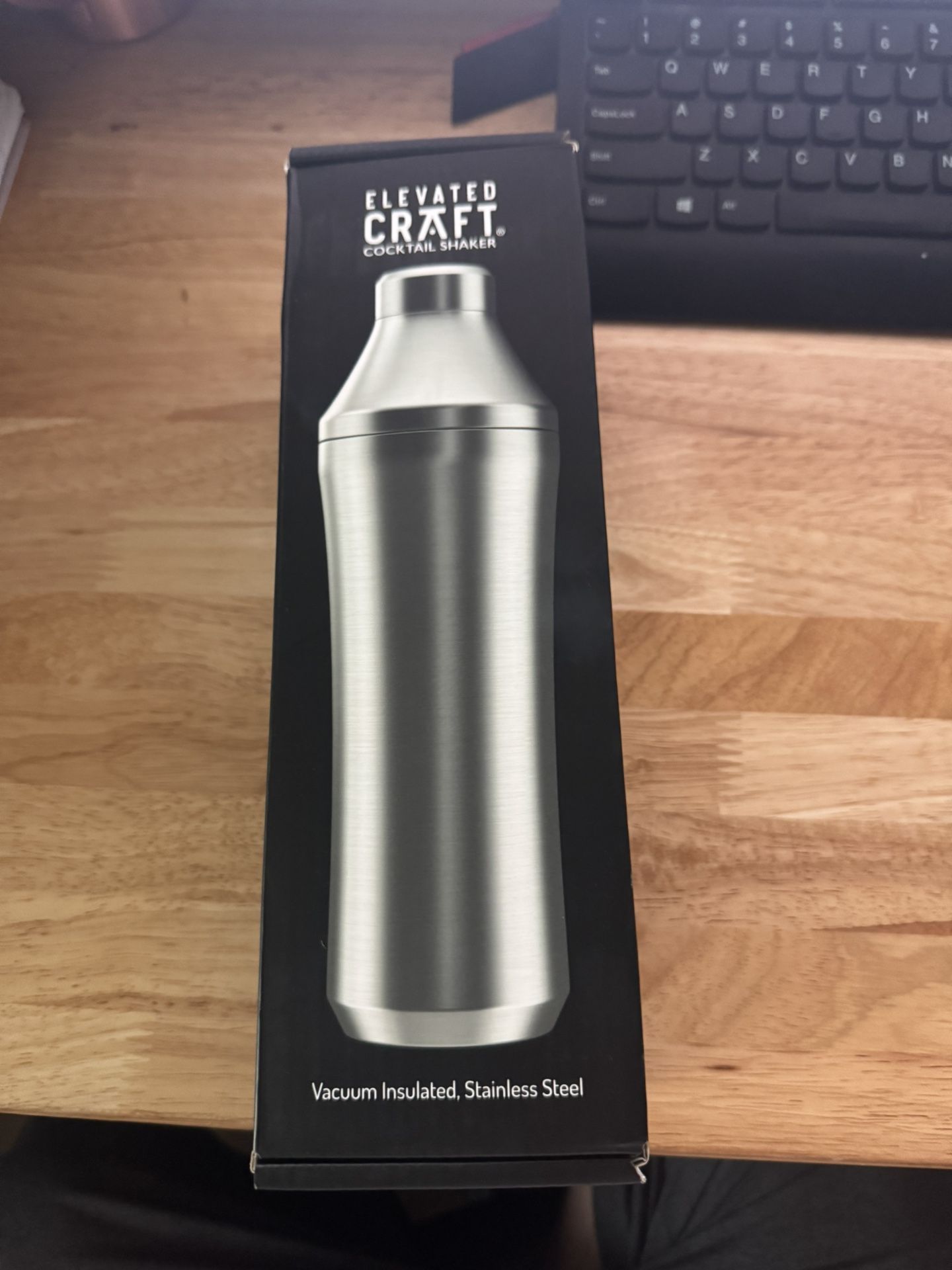Elevated Craft Hybrid Cocktail Shaker Stainless Steel Brand New
